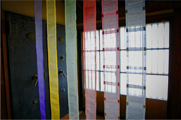 Textiles en soie Johana