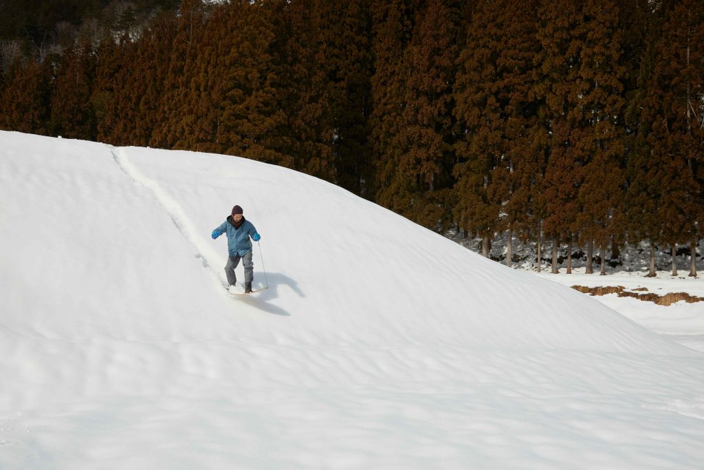 伝統の雪遊び復活！"BENTA（ベンタ）"を体験しよう